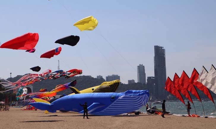 “Pattaya International Kite On The Beach 2023” ȡش˭躹Ҵѷ
