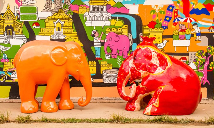 ELEPHANT PARADE เดินทางกลับถิ่นกำเนิดสู่เมืองเชียงใหม่แล้ว