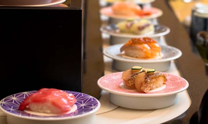 10 อันดับ ซูชิบนสายพาน ที่ได้รับความนิยมมากที่สุด!