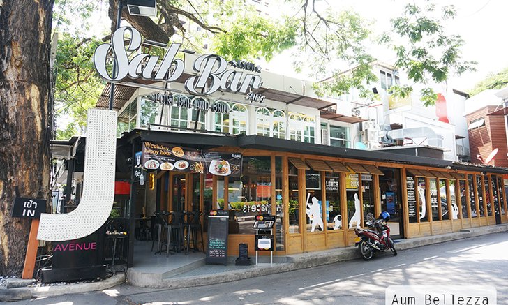 >> ร้านอาหารแนว Sport bar ในซอยทองหล่อ 13 ร้านแซ่บบาร์ ♥ Sab Bar by Sansab ♥