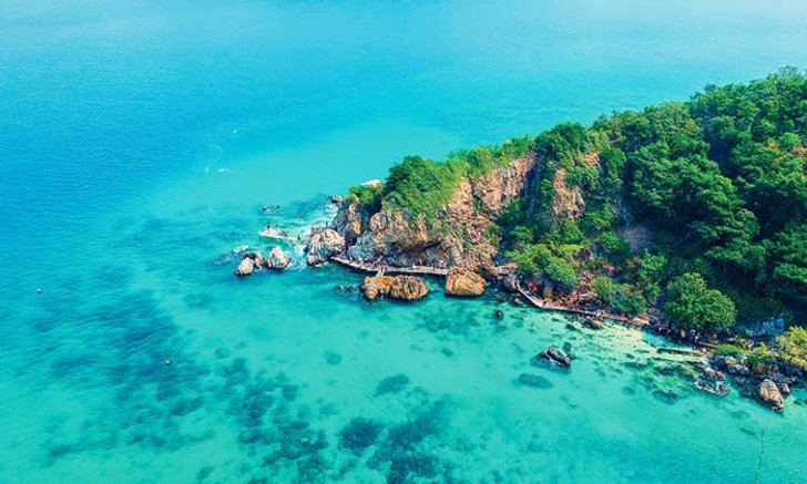 เที่ยวชิลล์ ชมความสวยงาม “เกาะขาม” แบบเช้าไป เย็นกลับ