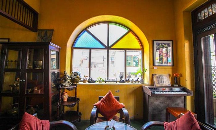บ้านสิทธิสังข์ คาเฟ่สุด Vintage ในย่านเมืองเก่าปากแพรก กาญจนบุรี