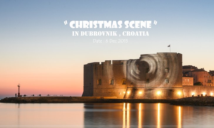 ส่งความสุข ผ่านบรรยากาศ " Christmas " จากเมือง Dubrovnik ประเทศโครเอเชีย เมื่อวันที่ 6 Dec 15 !