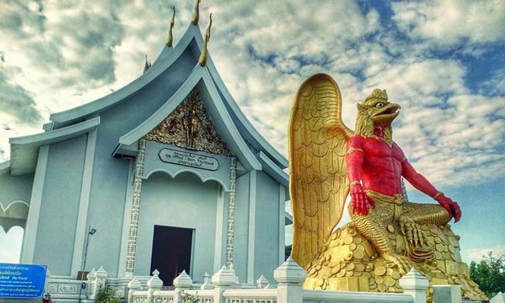 ชมพญาครุฑองค์ใหญ่หนึ่งเดียวในประเทศไทย ณ วัดประยงค์กิตติวนาราม