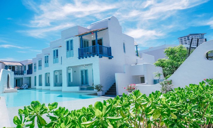 Resort de Paskani Huahin เอนตัว พักกายในสไตล์ซานโตรินี