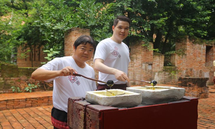 “เปิด ลาน สัทธา” กรุ่นกลิ่นไทย สุขใจ ที่ ณ สัทธา อุทยานไทย