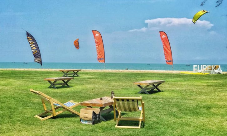 เปิดโลเคชั่นลับ Eureka Beach Cafe Huahin บรรยากาศสุดฟินริมทะเล