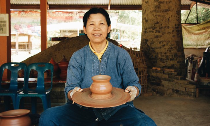 เที่ยวชุมชนบ่อสวก Handcraft สร้างแรงบันดาลใจ