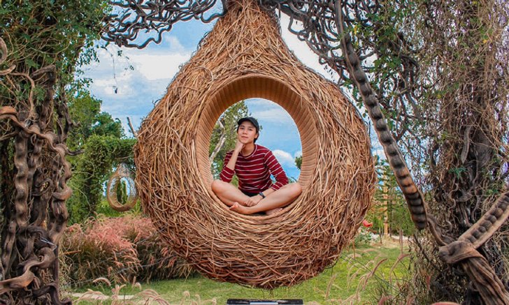 รีวิว U&ME Cafe Kanchanaburi ถ่ายรูปสวยในสวนรังนกบาหลีที่แรกในเมืองไทย