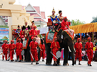 ท่องเที่ยว , ข่าวสาร , ร้อยเอ็ด ,กินข้าวปุ้น , เอาบุญผะเหวด , ฟังเทศน์มหาชาติ