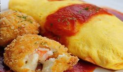 คาเฟ่ข้าวห่อไข่สุดซี๊ด! OMU Japanese Omurice & Cafe  สูตรตำรับเจแปน