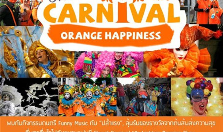 ซิเคด้าชวนคุณแต่งกายสีส้มมาอวดกันในงาน Cicada Carnival 2013