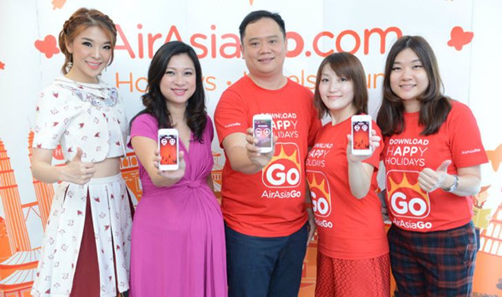 AirAsiaGo เปิดตัวแอพพลิเคชั่นเพื่อต้อนรับเทศกาลแห่งความสุขส่งท้ายปีเก่า