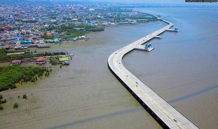 ข่าวดี..ของคนใช้รถ เปิดแล้ว! สะพานเลียบชายหาดชลบุรี