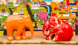 ELEPHANT PARADE เดินทางกลับถิ่นกำเนิดสู่เมืองเชียงใหม่แล้ว