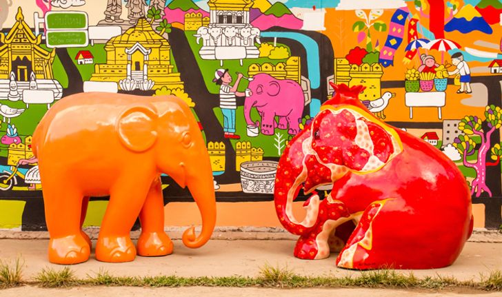 ELEPHANT PARADE เดินทางกลับถิ่นกำเนิดสู่เมืองเชียงใหม่แล้ว