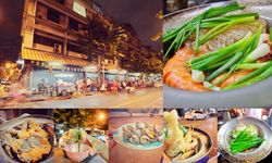 สมศักดิ์ ปูอบ (ซ.เจริญรัถ 1)  | ร้านเล็กๆ ริมถนน กับ เมนู ปู-กุ้งอบวุ้นเส้น  ต้องบอกว่า นานแค่ไหนก็ยอมรอ | BTS วงเวียนใหญ่