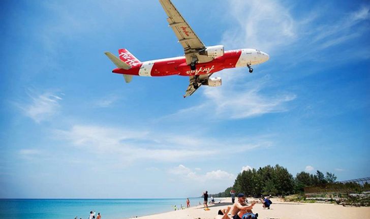 Unseen Thailand!! พาชมเครื่องบิน Landing เหนือชายหาดไม้ขาว จ.ภูเก็ต