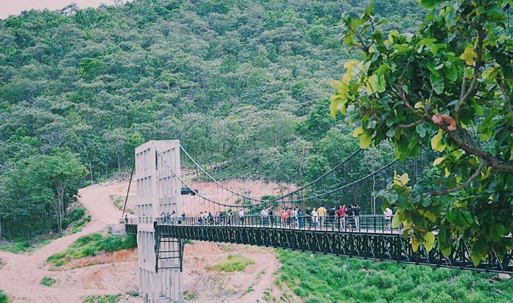 สะพานแขวนเขื่อนแม่กวง แลนด์มาร์คแห่งใหม่กำลังมาแรงของเชียงใหม่!!