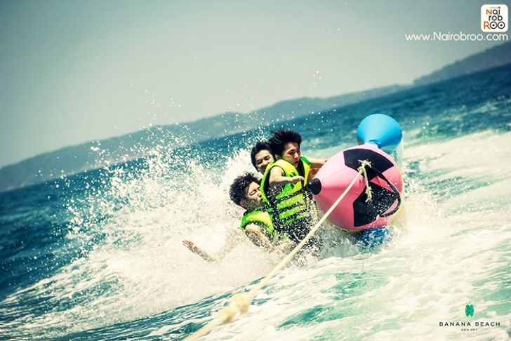 Banana boat เกาะเฮ