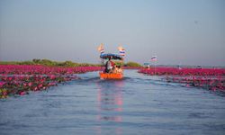 เลาะทะเลบัวแดงที่อุดรธานี