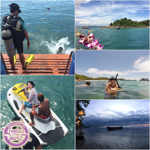 Scuba Diving, Snorkeling, Jet Skiing ที่เกาะล้าน พัทยา