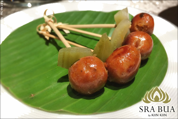 “เรียกน้ำย่อย (Street Food)” ไส้อั่ว (Smoked Sausage)