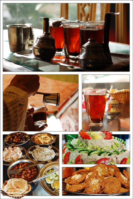 Local meal, Egypt