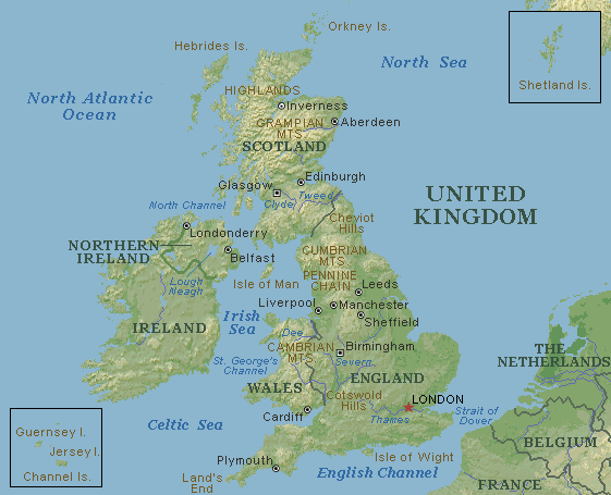 map uk