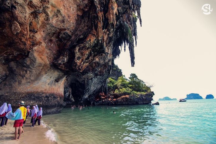 หาดไร่เลย์ ถ้ำพระนาง ที่เที่ยวกระบี่