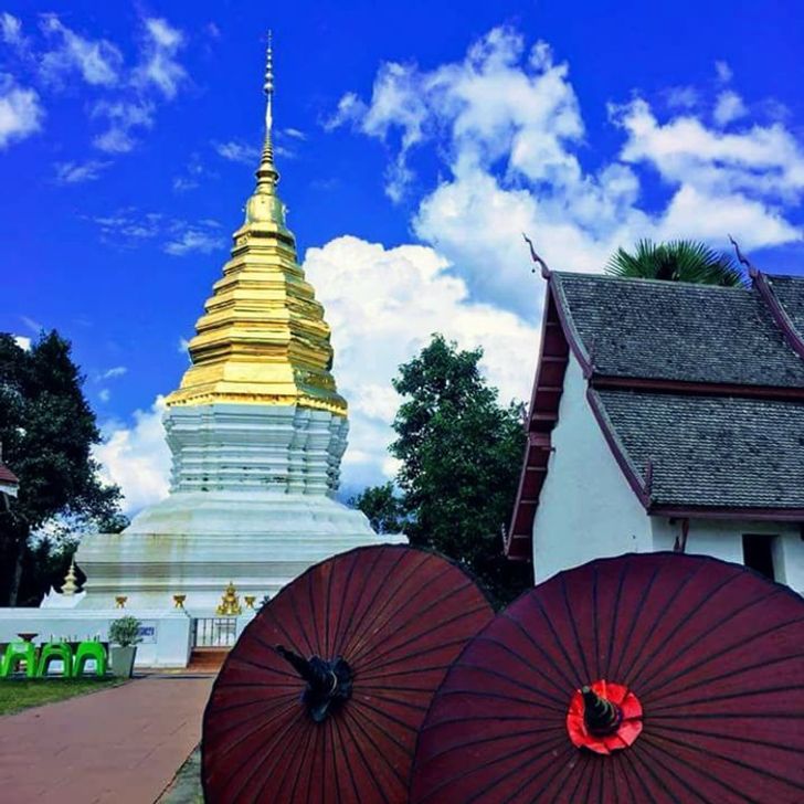 วัดพระธาตุเบ็งสกัด ที่เที่ยวปัว จ.น่าน