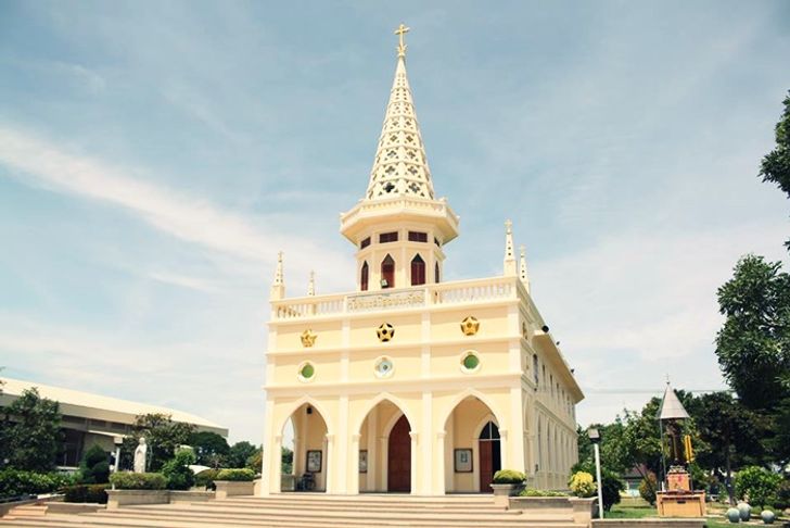 วัดพระคริสตประจักษ์ ฉากแต่งงานละครบุพเพสันนิวาส