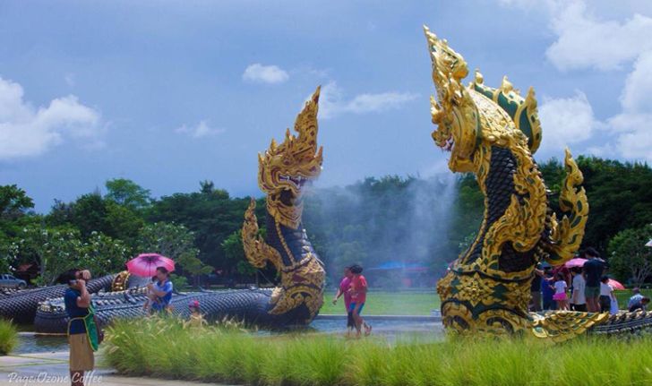 วัดธรรมยาน ชมประติมากรรมพญานาคสุดอลังการ ณ เพชรบูรณ์