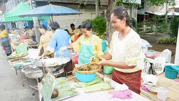 ตลาดโรงพักเก่าสรรพยา Local Market ชัยนาท