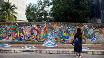 เดินเที่ยว Street Art เมืองปัตตานี