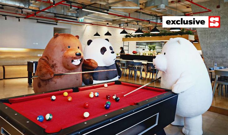 เมื่อ 3 หมีจอมทะเล้น We Bare Bears มาป่วนชาว Sanook ถึง Tencent Thailand