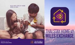 การบินไทยสนับสนุนคนไทยอยู่บ้าน หยุดเชื้อโควิด-19 ด้วยแคมเปญ “เก็บตัว เก็บไมล์ ช่วยชาติกับการบินไทย"