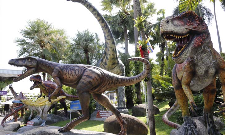 สวนนงนุชเปิดตัว 12 ไดโนเสาร์สายพันธุ์ไทยแหล่งเรียนรู้สำหรับเด็กและเยาวชน