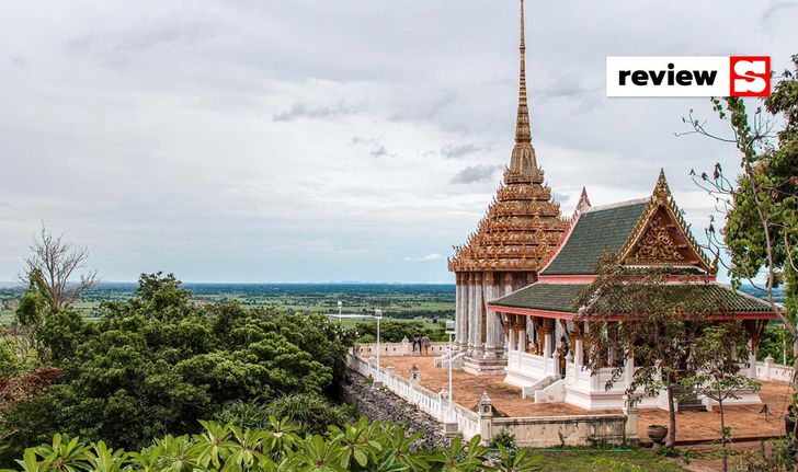 เที่ยววัดเขาดีสลัก นมัสการรอยพระพุทธบาทบนยอดเขาสูง อันซีนเมืองสุพรรณบุรี