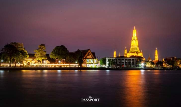 Photo Story: วิวริมน้ำหลากสีกับพระปรางค์วัดอรุณฯ