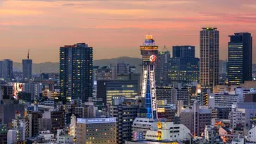 Tsutenkaku Tower หอคอยแห่งความสำเร็จ ของเมืองโอซาก้า