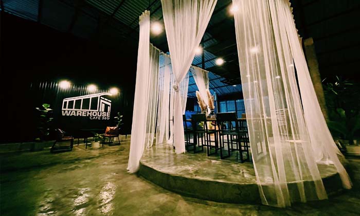 Warehouse Cafe’ 360 คาเฟ่ในโกดังเก่า ดิบๆ เท่ๆ มุมถ่ายรูปใหม่ขอนแก่น