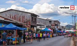 ถนนคนเดินปากถัก ตลาดคลาสสิคในย่านเมืองเก่ากะปง พังงา