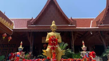 ท้าวเวสสุวรรณวัดสาขลา พิกัดสายมูแห่งใหม่ของสมุทรปราการ