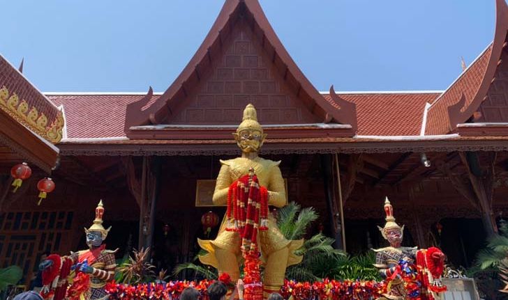 ท้าวเวสสุวรรณวัดสาขลา พิกัดสายมูแห่งใหม่ของสมุทรปราการ