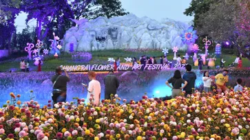 Chiangrai Asean Flowers Festival 2022 เทศกาลดอกไม้กลางเมืองหนาวเชียงราย