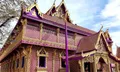 วัดบางจาก ชมโบสถ์สีม่วงแห่งเดียวของเมืองไทย