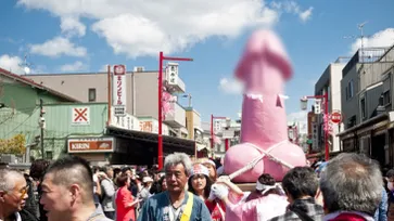 ประมวลภาพ Kanamara Matsuri เทศกาลแห่องคชาต ของประเทศญี่ปุ่น