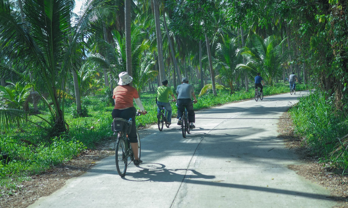 เส้นทางท่องเที่ยวจักรยานบ้านหินเทิน เส้นทางสีเขียวสำหรับคนรักธรรมชาติ