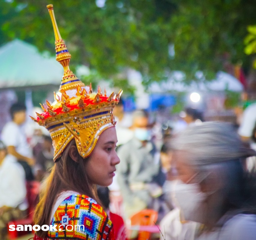 บรรยากาศภายในงานประเพณีโนราโรงครู พัทลุง 